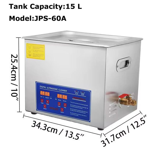Digital Ultrasonic Cleaner (h 0.8/1L or 3L) - Image 3