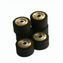 Pinch Roller Push Wheel Roll Feed Rubber Copper